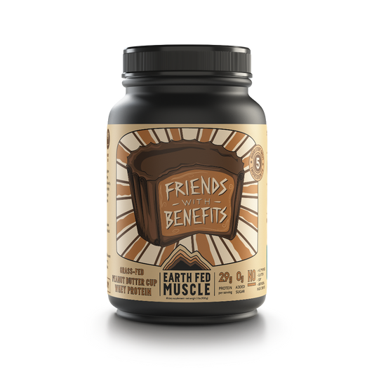 Friends with Benefits Peanut Butter Cup Grass Fed Protein