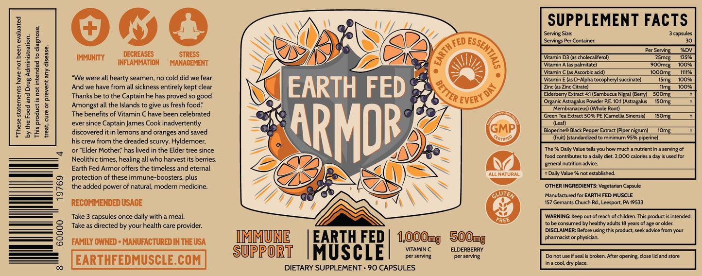 Earth Fed Armor (Free Sample)