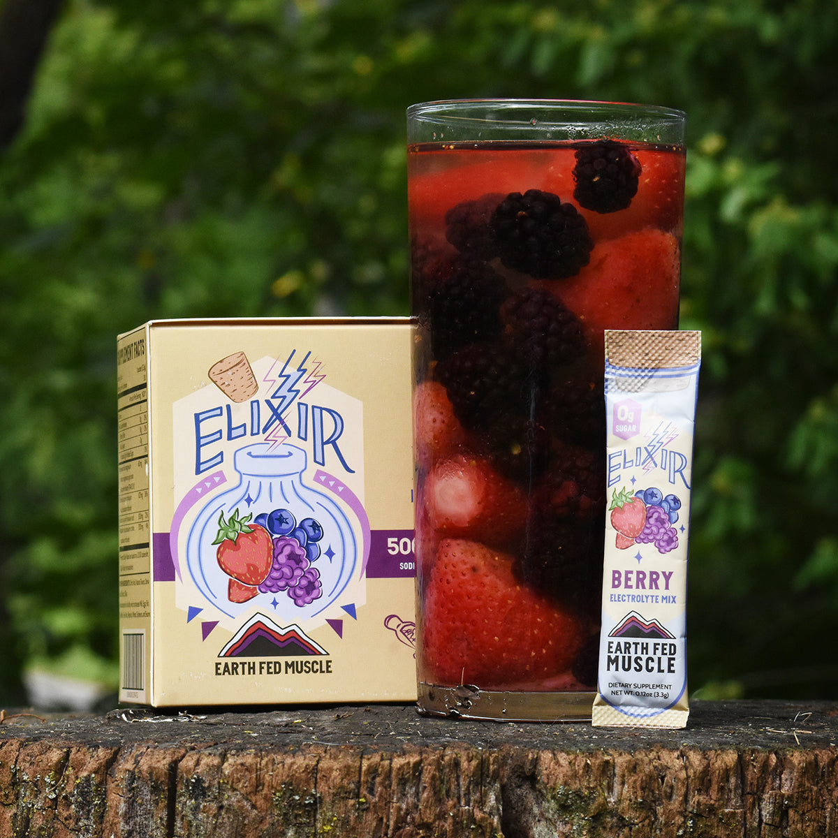 Elixir Electrolyte Mix Packets with Himalayan Sea Salt – Earth Fed Muscle