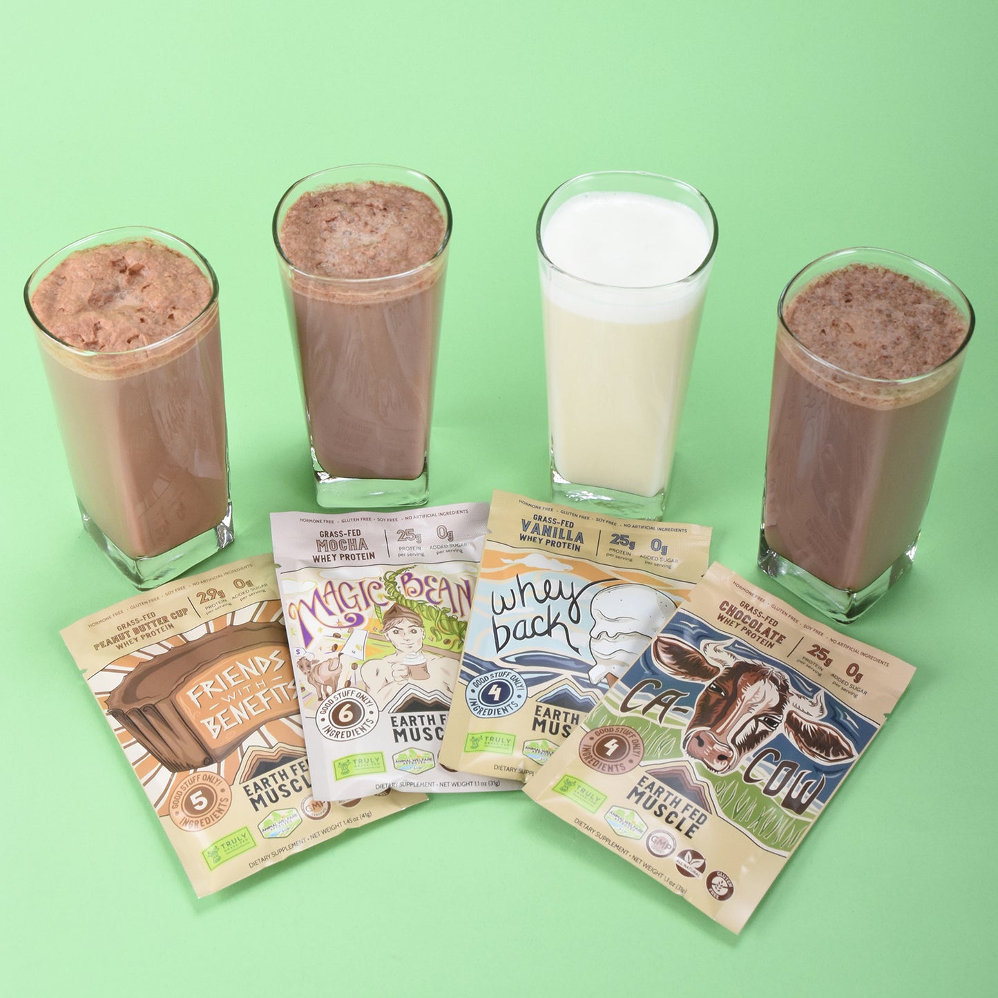 Single Serving Whey Protein Packs