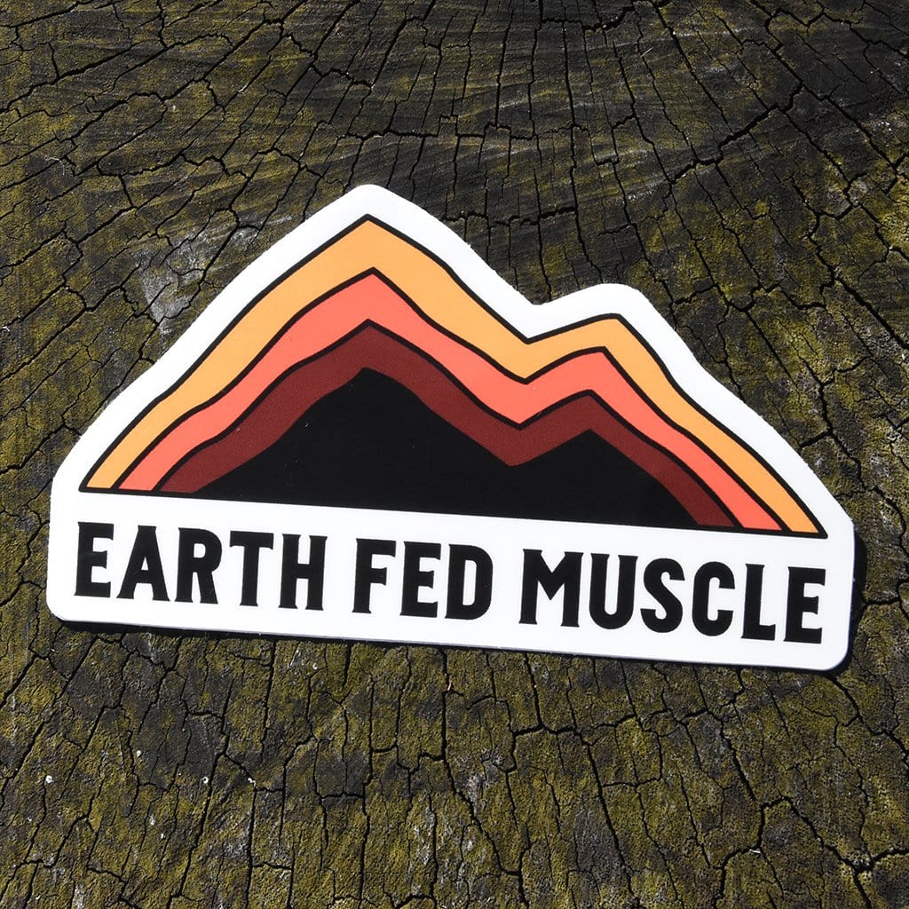 Earth Fed Die Cut Sticker (FREE GIFT)